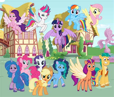 my little pony g4 ponies